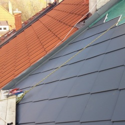 Fotogalerie -  - Rekonstrukce střechy - Libeň